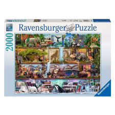  Ravensburger Puzzle 2000 db - Aimee Steward állatvilág puzzle, kirakós