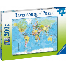 Ravensburger Puzzle 200 db - A világ puzzle, kirakós