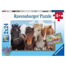  Ravensburger Puzzle 2x24 db - Lovak puzzle, kirakós