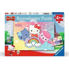 Ravensburger Puzzle 2x24 Elemes Hello Kitty (4005555010340) puzzle, kirakós