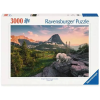 Ravensburger Puzzle 3000 db - Hegyikecske gidával  Ajánlott 10-99 éves korig unisex (12881)