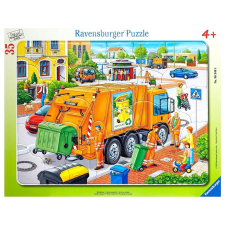  Ravensburger: Puzzle 35 db - Kukásautó (41043) puzzle, kirakós