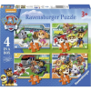 Ravensburger Puzzle 4in1 Kutyás Járőrcsapat (GXP-675699)