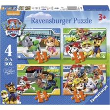Ravensburger Puzzle 4in1 Kutyás Járőrcsapat (GXP-675699) puzzle, kirakós