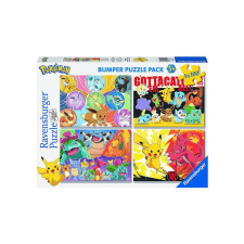  Ravensburger Puzzle 4x100 db - Pokemon (03833) puzzle, kirakós