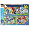 Ravensburger Puzzle 4x100 - Sonic  Ajánlott 4-12 éves korig unisex (06590)