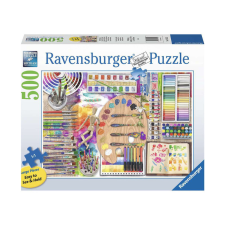  Ravensburger Puzzle 500 db - A művész palettája puzzle, kirakós