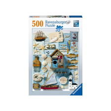  Ravensburger: Puzzle 500 db - Tengerparti emlékek (60814) puzzle, kirakós