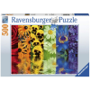 Ravensburger Puzzle 500 db - Virágsávok  Ajánlott 10-99 éves korig unisex (53802)