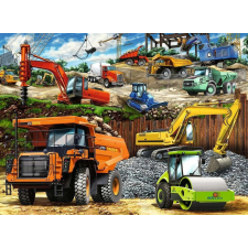 Ravensburger puzzle építőgépek XXL 100 darabos puzzle, kirakós