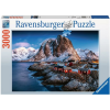 Ravensburger Puzzle játék 3000 darabos Norvégia Lofoten