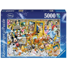 Ravensburger Puzzle játék 5000 darabos Disney Miki egér a művész puzzle, kirakós