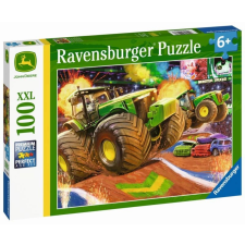 Ravensburger puzzle - John Deere nagy kerekek XXL 100 darab puzzle, kirakós