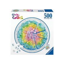  Ravensburger Puzzle kör 500 db - Szivárvány torta (93766) puzzle, kirakós