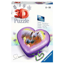 Ravensburger Ravensburger 3D puzzle ló mintás szív 54 darabos puzzle, kirakós