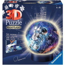 Ravensburger Ravensburger 3D világító asztronauta gömb puzzle puzzle, kirakós