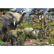 Ravensburger Ravensburger állatok a vízforrásnál puzzle puzzle, kirakós