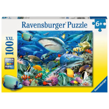 Ravensburger Ravensburger cápazátony puzzle 100 darabos puzzle, kirakós