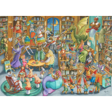Ravensburger Ravensburger éjféli könyvtár puzzle 1000 darabos puzzle, kirakós
