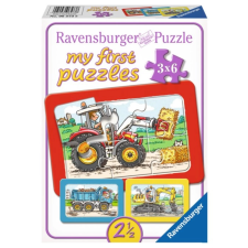 Ravensburger Ravensburger első kirakós játékom - Építőipari gépek puzzle, kirakós