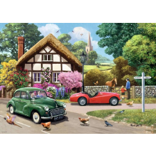 Ravensburger Ravensburger falusi táj puzzle 1000 darab puzzle, kirakós