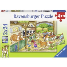 Ravensburger Ravensburger farmon puzzle 2x24 darabos puzzle, kirakós