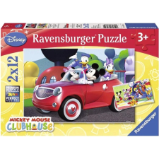 Ravensburger Ravensburger Mickey egér és barátai puzzle – 2x12 darab puzzle, kirakós