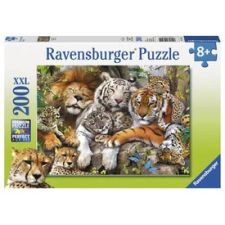 Ravensburger Ravensburger: Puzzle 200 db - Nagymacskák puzzle, kirakós