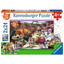 Ravensburger Ravensburger puzzle 44 cica 2x24 darab puzzle, kirakós