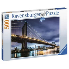 Ravensburger Ravensburger: +Puzzle 500 db - New York, ahol senki nem alszik puzzle, kirakós