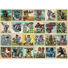 Ravensburger Ravensburger puzzle csodálatos sportolók XXL 300 darabos puzzle, kirakós