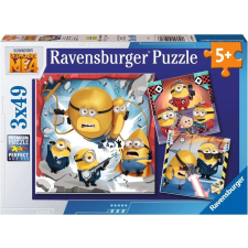 Ravensburger Ravensburger puzzle Én, a kedvenc gonosz 4, 3x49 darabos puzzle, kirakós
