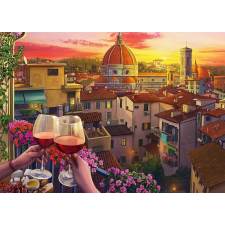 Ravensburger Ravensburger puzzle: Idilli helyek - Firenzei terasz XXL 500 darab puzzle, kirakós