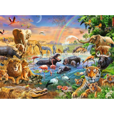 Ravensburger Ravensburger szavannai dzsungel vízgyűjtő puzzle puzzle, kirakós
