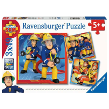 Ravensburger Ravensburger tűzoltó Sam mentőakció 3x49 darabos puzzle puzzle, kirakós