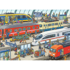 Ravensburger Ravensburger vasútállomás puzzle 60 darabos puzzle, kirakós