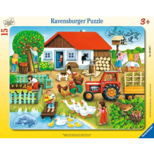Ravensburger Ravensburger vkládaós puzzle - Falu élete puzzle, kirakós