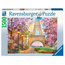 Ravensburger - Romantikus Párizsi Puzzle 1500 Darabos puzzle, kirakós