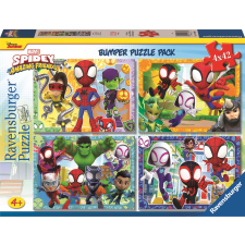 Ravensburger Spidey és csodálatos barátai Ravensburger puzzle 4x42 darab puzzle, kirakós
