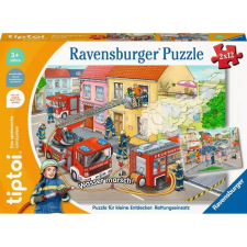 Ravensburger TIPTOI puzzle játék 2x 12 darabos Tűzoltók bevetésen puzzle, kirakós