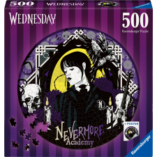 Ravensburger Wednesday - 500 darabos kerek puzzle puzzle, kirakós