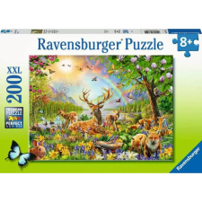 Ravensburger XXL Puzzle játék 200 darabos A szarvas család puzzle, kirakós
