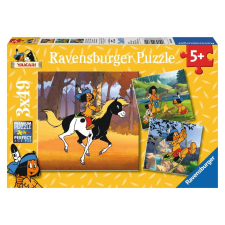 Ravensburger Yakari puzzle, 3x49 darabos - Ravensburger puzzle, kirakós