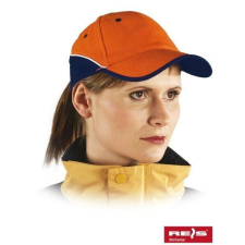 RAW-POL CZTOP védősapka 57-61 cm unisex Kék és narancs férfi sapka