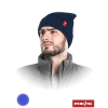 RAW-POL Kötött kapucni / védősapka, Top Defender, sötétkék színű, univerzális méret