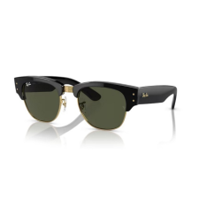 Ray-Ban RB0316S 901/31 MEGA CLUBMASTER BLACK ON GOLD GREEN napszemüveg napszemüveg
