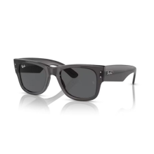 Ray-Ban RB0840S 1406B1 MEGA WAYFARER TRANSPARENT BLACK DARK GREY napszemüveg napszemüveg