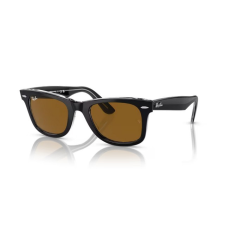 Ray-Ban RB2140 129433 WAYFARER BLACK ON TRANSPARENT BROWN napszemüveg napszemüveg