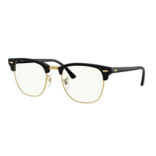 Ray-Ban RB3016 901/BF CLUBMASTER BLACK CLEAR BLUE napszemüveg napszemüveg