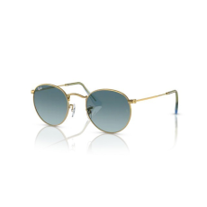 Ray-Ban RB3447 001/3M ROUND METAL GOLD BLUE GRADIENT napszemüveg